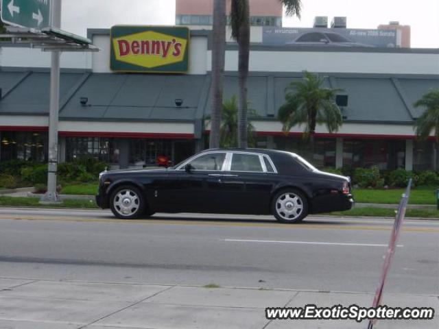 Rolls Royce Phantom spotted in Miami, Florida