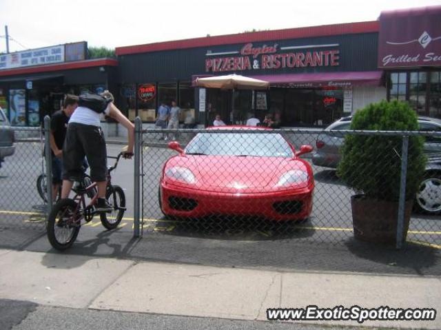 Ferrari 360 Modena spotted in Mineola, New York