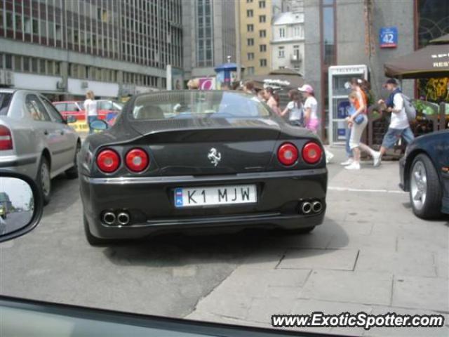 Ferrari 550 spotted in Krakow, Poland