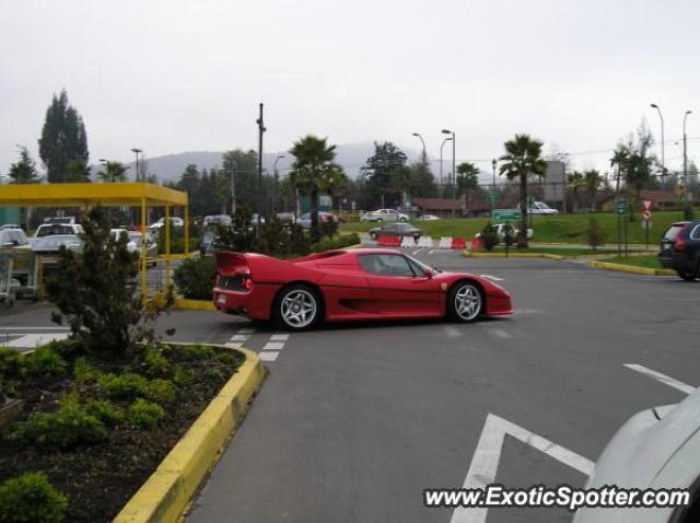 Ferrari F50 spotted in Santiago, Chile