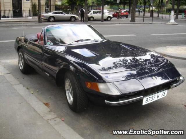 Ferrari Daytona spotted in Paris, France