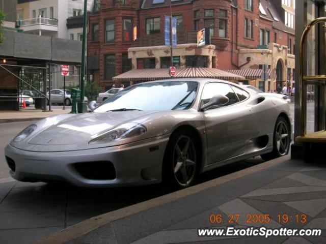 Ferrari 360 Modena spotted in Chicago, Illinois