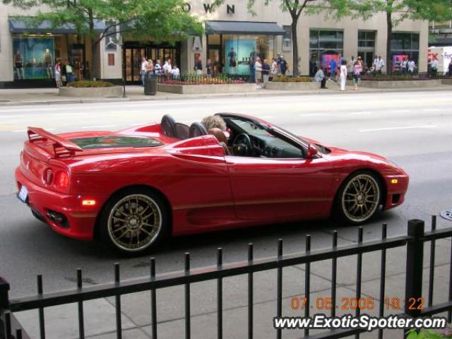 Ferrari 360 Modena spotted in Chicago, Illinois