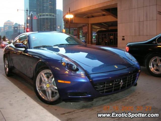 Ferrari 612 spotted in Chicago, Illinois