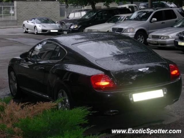 Bentley Continental spotted in Moscow, Russia