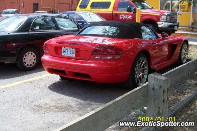 Dodge Viper spotted in Toronto, Canada