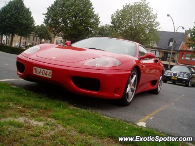 Ferrari 360 Modena spotted in St. Michiels, Belgium