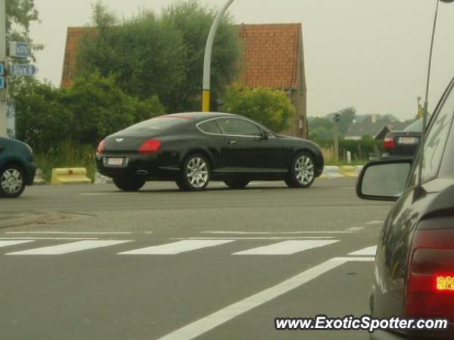 Bentley Continental spotted in Knokke, Belgium