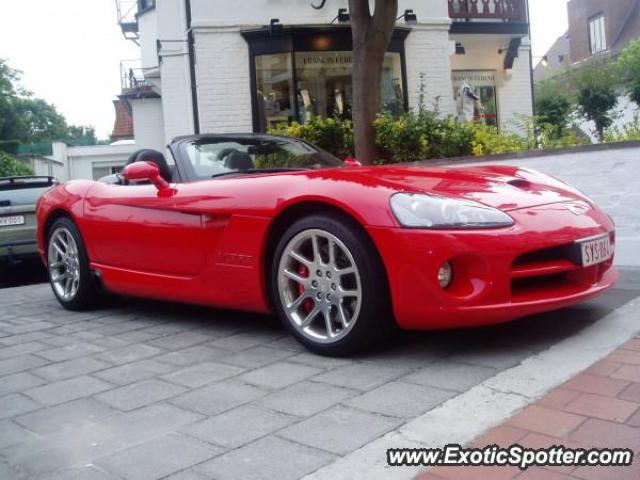 Dodge Viper spotted in Knokke, Belgium