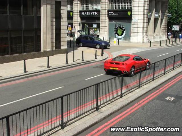 Ferrari F430 spotted in London, United Kingdom