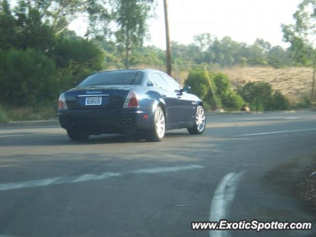 Maserati Quattroporte spotted in Rancho Santa Fe, California