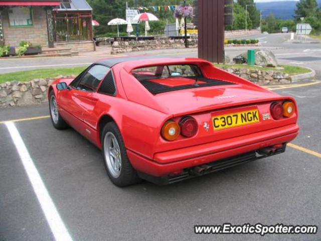 Ferrari 328 spotted in Aviemore, United Kingdom