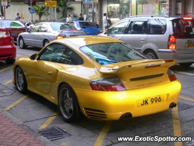 Porsche 911 Turbo spotted in Hong Kong, China