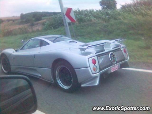 Pagani Zonda spotted in Philipville, Belgium