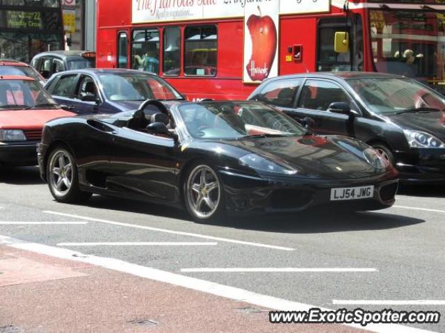 Ferrari 360 Modena spotted in London, United Kingdom