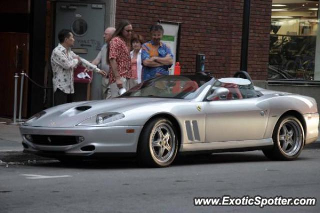 Ferrari 550 spotted in Montreal, Quebec, Canada