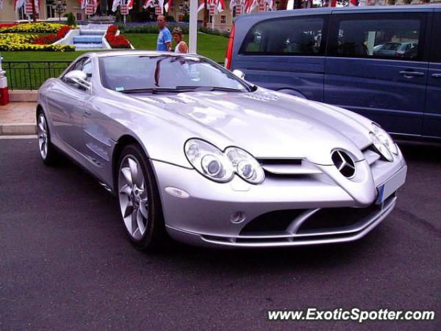 Mercedes SLR spotted in Monaco, Monaco