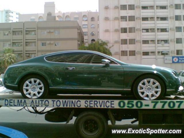 Bentley Continental spotted in Sharjah, United Arab Emirates