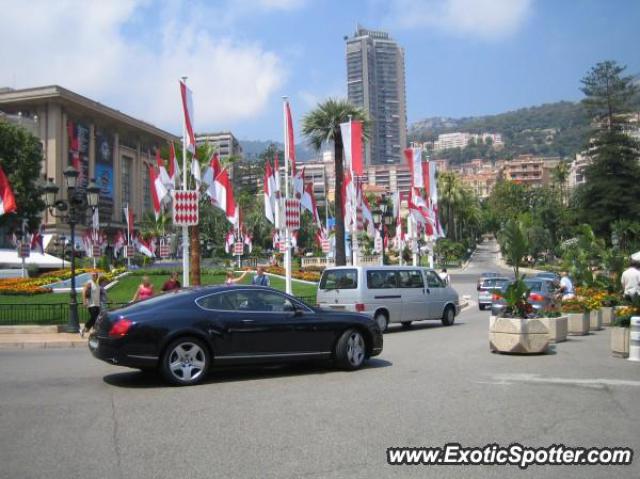 Bentley Continental spotted in Monte Carlo, Monaco