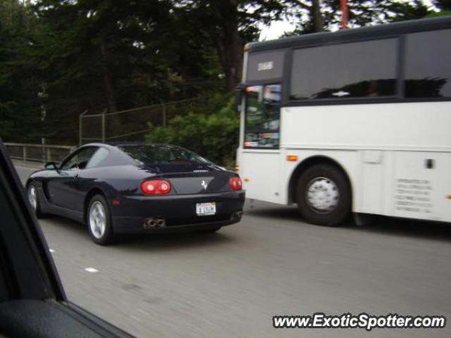 Ferrari 456 spotted in San Francisco, California