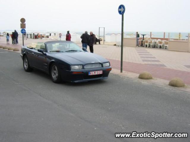 Aston Martin Virage spotted in Knokke, Belgium