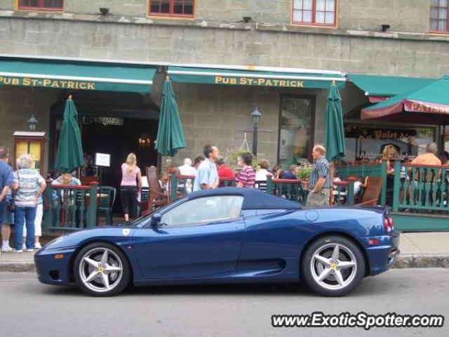 Ferrari 360 Modena spotted in Quebec, Canada