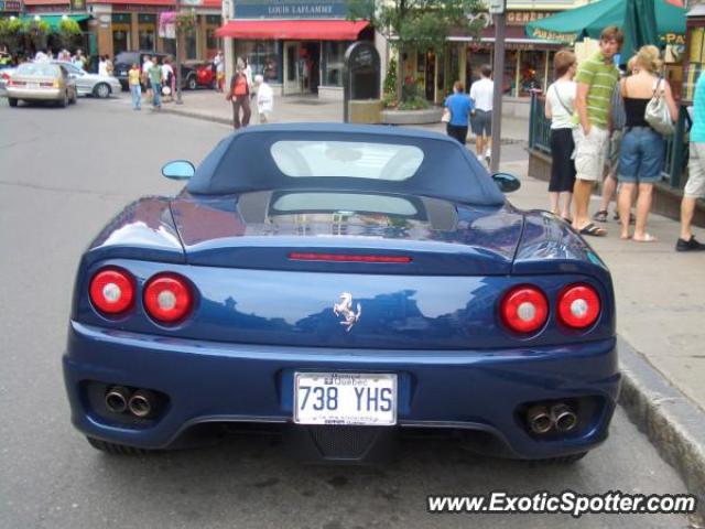 Ferrari 360 Modena spotted in Quebec, Canada