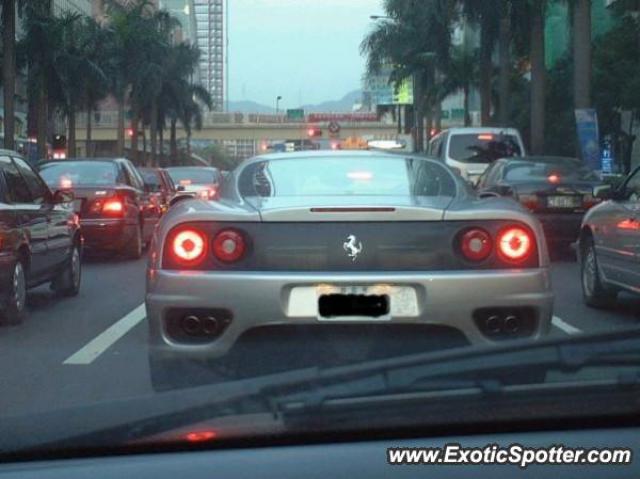 Ferrari 360 Modena spotted in Taipei, Taiwan