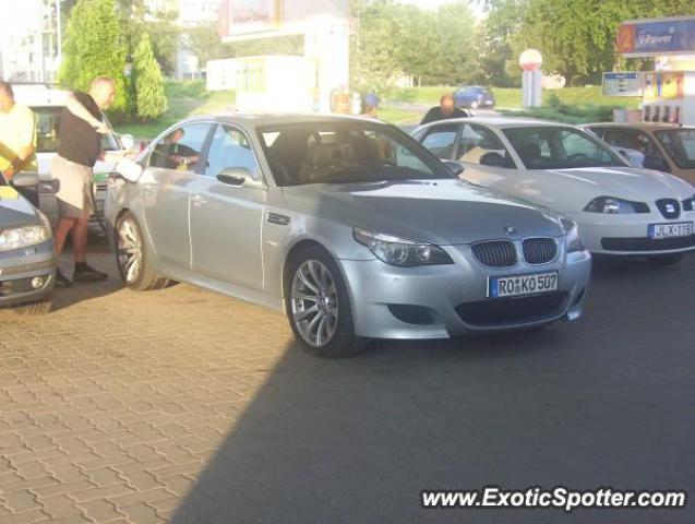 BMW M5 spotted in Nyiregyhaza, Hungary