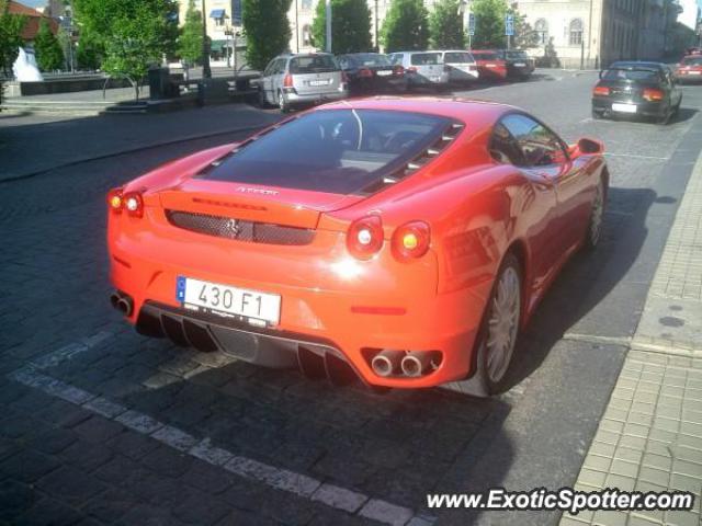 Ferrari F430 spotted in Varberg, Sweden