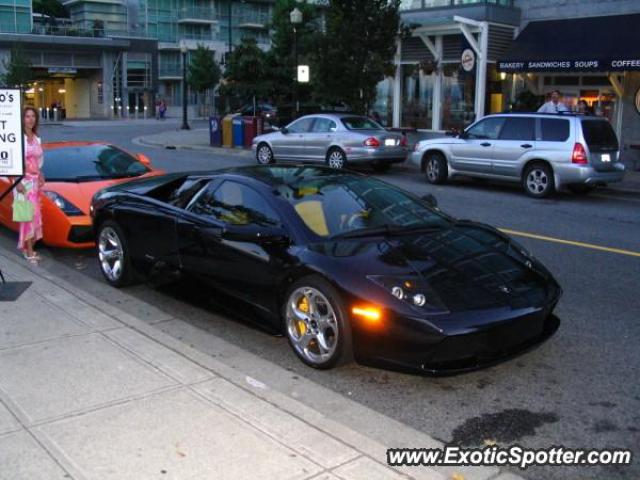 Lamborghini Murcielago spotted in Vancouver, Canada