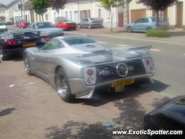 Pagani Zonda spotted in Le mans, France