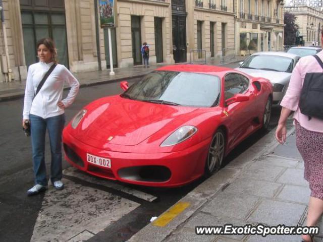 Ferrari F430 spotted in Paris, France