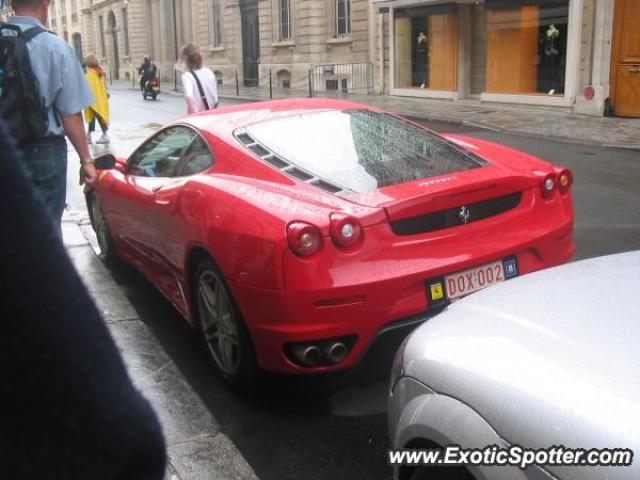 Ferrari F430 spotted in Paris, France