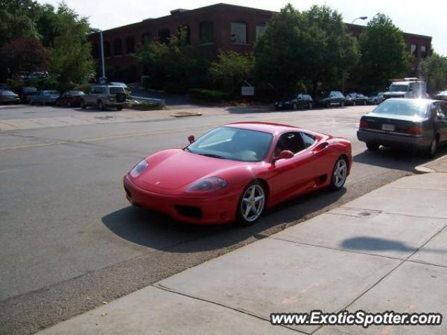 Ferrari 360 Modena spotted in Waltham, Massachusetts