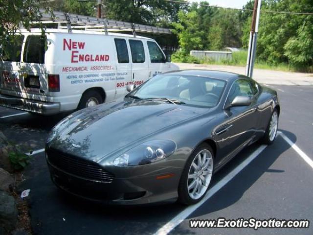 Aston Martin DB9 spotted in Waltham, Massachusetts