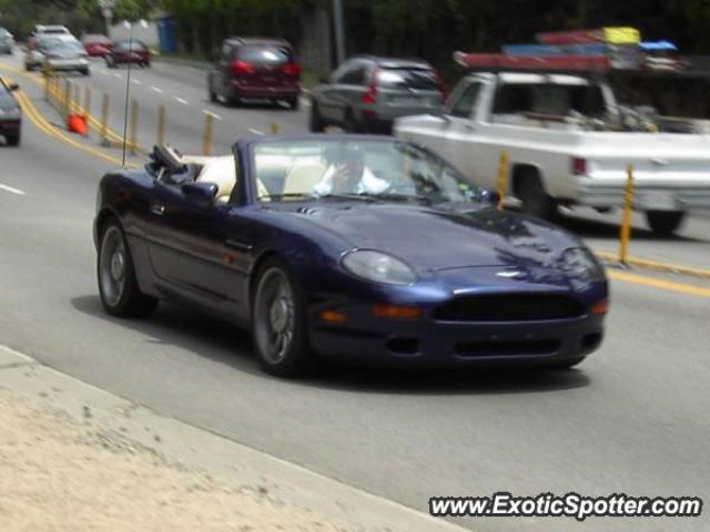 Aston Martin DB7 spotted in Los Angeles, California