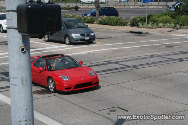 Acura NSX spotted in Galveston, Texas