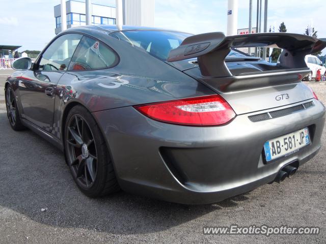 Porsche 911 GT3 spotted in Dijon, France