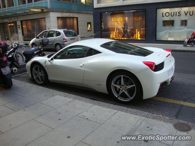 Ferrari 458 Italia spotted in Geneva, Switzerland