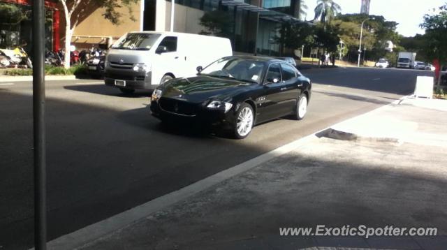 Maserati Quattroporte spotted in Brisbane, Australia