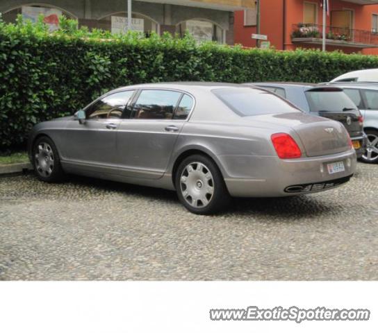 Bentley Continental spotted in Lake Como, Italy