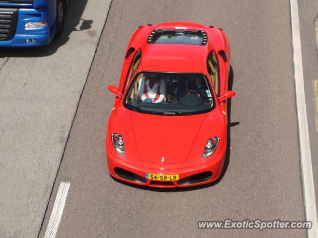 Ferrari F430 spotted in Motoway, Germany