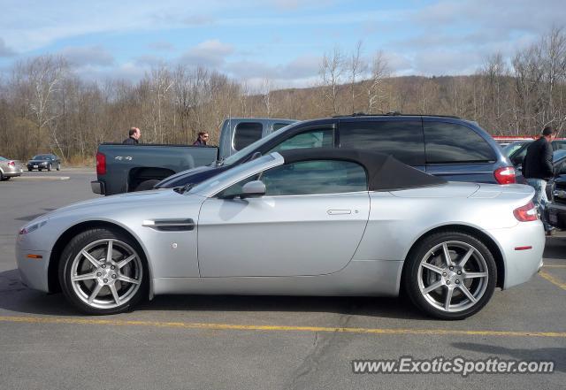 Aston Martin Vantage spotted in Oneonta, New York