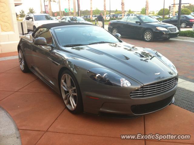 Aston Martin DBS spotted in Jacksonville, Florida