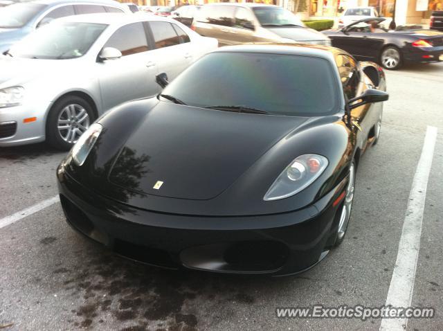 Ferrari F430 spotted in Jacksonville, Florida