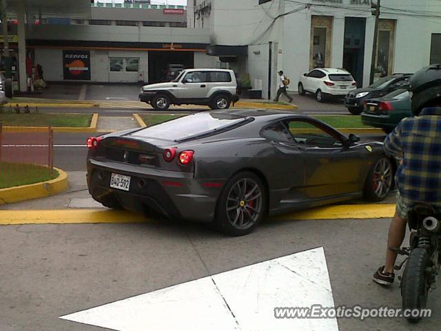 Ferrari F430 spotted in Lima, Peru