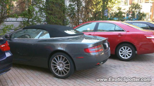 Aston Martin DB9 spotted in Boston, Massachusetts