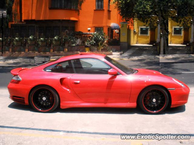 Porsche 911 Turbo spotted in Mexico City, Mexico