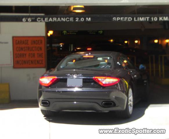 Maserati GranTurismo spotted in Toronto, Canada